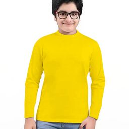 CLOTHIFY Boys Yellow Tshirts-image-56