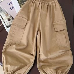 FOREVER FRIDAY Boys Cotton Relaxed Cargos Trousers-picture-9