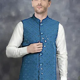 SG LEMAN Embroidered Nehru Jacket-picture-55
