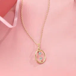 Mia by Tanishq 14KT Pendant Diamond - 0.096 ct-image-49