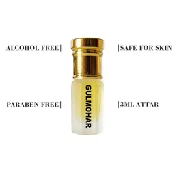 AZHEROUD Gulmohar Alcohol Free Attar- 3 ml image 3