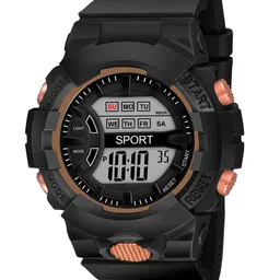 THE SHOPOHOLIC Unisex Kids Dial & Straps Digital Watch Dk-Black-52