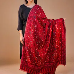 SWI Stylish Women Ethnic Motifs Woven Design Shawl-image-91