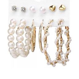 HOUSEOFTRENDZZ Contemporary Hoop Earrings-picture-3