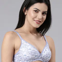 Enamor Abstract Bra Medium Coverage Lightly Padded image 2