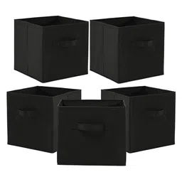 Kuber Industries Black 5 Pieces Multi-Utility Organisers-20