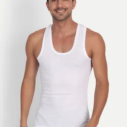 T.T. Men Pack Of 4 Desire Basic Cotton Innerwear Vests-image-92