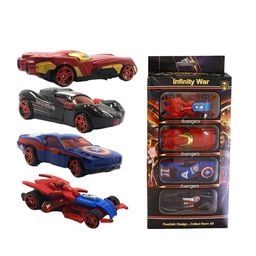 ADKD Kids Set Of 4 Mini Free Wheel Car-4