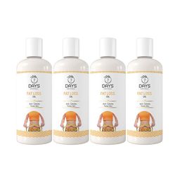 7 DAYS Feel Of Nature Set Of 4 Anti-Cellulite Tones Skin Fat Loss Oil - 100ml Each-image-40