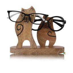 Craft Cooper Brown Owl-Patterned Wooden Eco-Friendly Portable Spectacle Holder-15