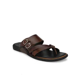 Egoss Men Leather Comfort Sandals-image-80