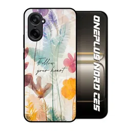 QRIOH Floral Printed OnePlus Nord CE5 5G Back Case Mobile Accessories-picture-19