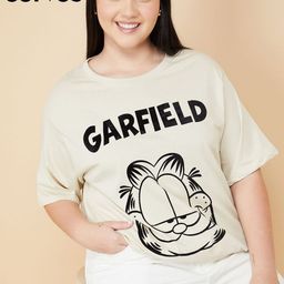 max Typography Printed Round Neck Drop-Shoulder Sleeves Pure Cotton T-shirt-image-98