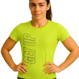 3Colors Women Typography Printed Dri-FIT T-shirt-picture-1