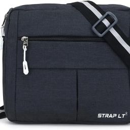 Black Men & Women Messenger Bag Sling Bag Stylish Travel Office Business Bag-image-54