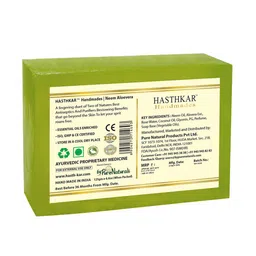 Hasthkar Set of 4 Neem Aloe Vera Handmade Soaps for All Skin Types - 125 g Each image 2