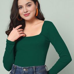 Dream Beauty Fashion Square Neck Fitted Top-picture-49