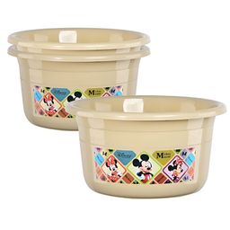 Aura Unisex 3 piece Abstract Plastic Bath Accessories Set-image-46
