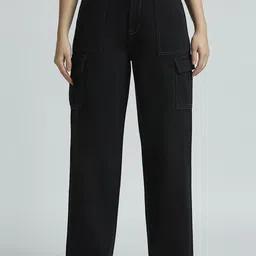 Pepe Jeans Women Straight Fit High-Rise Jeans-image-49