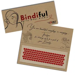 Comet Busters Bindiful Traditional Bindi - Red-72