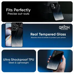 QRIOH Abstract Printed OnePlus 8T Back Case Mobile Accessories image 5