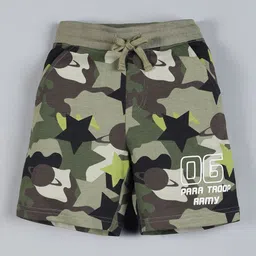 PLUM TREE Boys Camouflage Printed Shorts-image-41