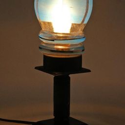 SOMIL Black Glass Cylinder Table Lamps-image-63