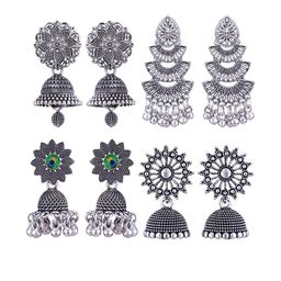 Sangria Alloy Silver-Plated Earrings-image-62
