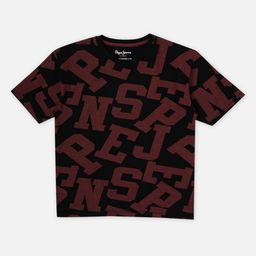 Pepe Jeans Boys Typography Printed Round Neck Pure Cotton T-shirt-image-90