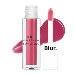 BLUR INDIA Dude Don't Touch My Lip Gloss -5ml-Bubblegum Pink-53