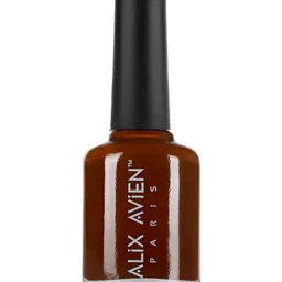 ALIX AVIEN PARIS Long Wearing Glossy Nail Lacquer- 4 ml- Brown 12-13