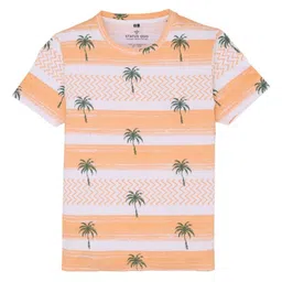 Status Quo Boys Printed Bohemian T-shirt-image-45