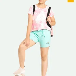 ariel Girls Pack of 2 Printed Shorts-image-7