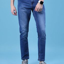 V-Mart Men Regular Fit Mid-Rise Light Fade Stretchable Jeans-picture-19