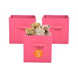 Aura Pink 3 Pieces Multi-Utility Organisers-18