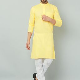 LEMONX Men Regular Kurta with Pyjamas-19