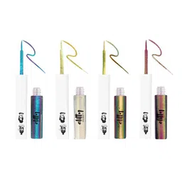 Elitty Set Of 4 Long Lasting Eyeliner- 4 ml Each- Jade Jive- All The Rizz- Celestial- Halo image 5