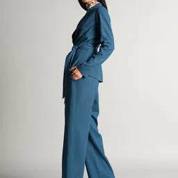 AND Round Neck Printed Top & Trouser With Jacket image 3