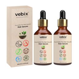 Vebix Professional Set Of 2 Ayurvedic Pro Hair GrowthHair Serum- 50 ml Each-13