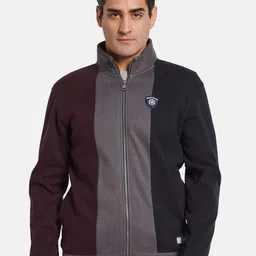 Octave Men Colourblocked Long Sleeves Sweatshirt-picture-13