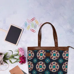 Happening Hippo Floral Printed Shopper Shoulder Bag-54