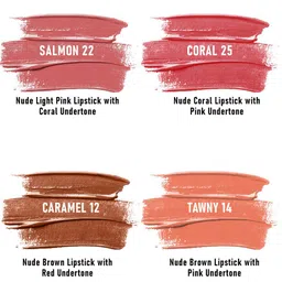 PRIVIU Set Of 4 Hydra Matte Smudge-Proof Liquid Lipsticks - 4 ml Each image 4