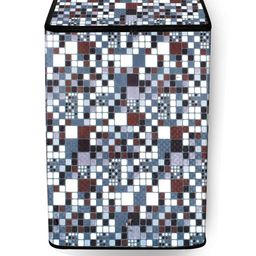 The Furnishing Tree Washing Machine Cover Abstract Pattern Grey Compatible for Whirlpool 7 Kg Fully-image-93