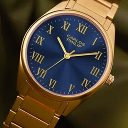 CARLOS PHILIP Men Bracelet Style Straps Analogue Watch Aether RSG 11 BLUE IGP-picture-14