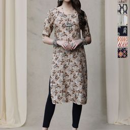 7Threads Women Pack Of 6 Ethnic Motifs Printed Daily Straight Kurtas-image-65