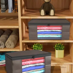 Kuber Industries Brown Set of 6 Regular Drawer Organiser Organisers-13