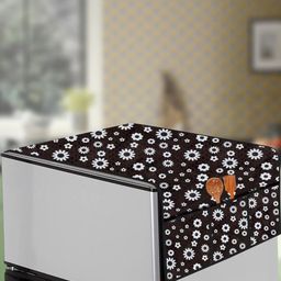 The Furnishing Tree White Printed Refrigerator Cover-image-69