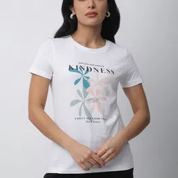 R&B Women Typography Printed Pockets T-shirt-picture-15