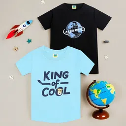 ZIP ZAP ZOOP Boys Pack Of 2 Printed T-shirt-36