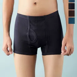 Dollar Boys Pack Of 5 Assorted Pure Cotton Trunks-picture-40